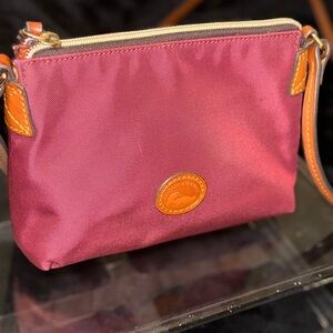 Dooney & Bourke Maroon Crossbody Bag